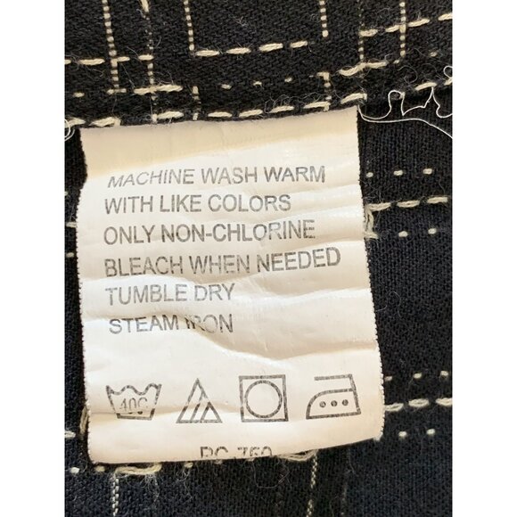 Mens Geoffrey Beene Button-Up Long Sleeve Shirt Geometric Pattern Size Large - Picture 8 of 8